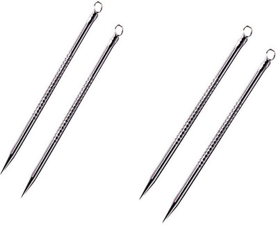 

Glowing Buzz Steel Blackhead Remover Needle(Pack of 4)