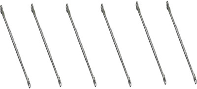 

Glowing Buzz Stainless Steel Blackhead Remover Needle(Pack of 6)