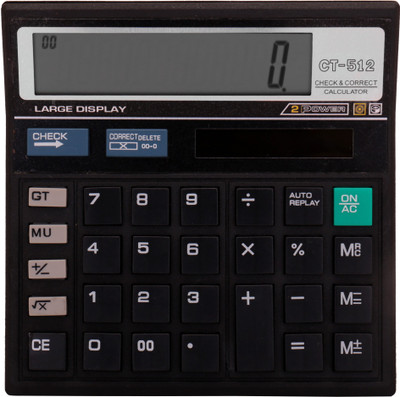

UG BRANDED UG-Calculator-1 Basic Calculator(12 Digit), Black