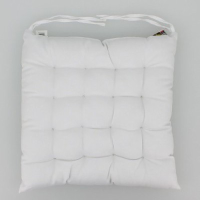 AVI Cotton Cushions Cover(45.72 cm*45.72 cm, White)