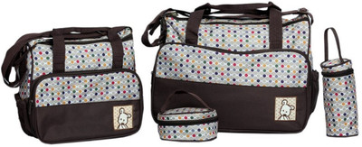 

Offspring Multi Utility Nursery Outing Mama Shoulder Diaper Bag(Brown)