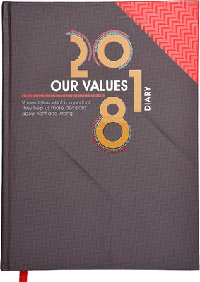 

Atlas Regular Diary(Our Values Art Ways No-39, Brown)