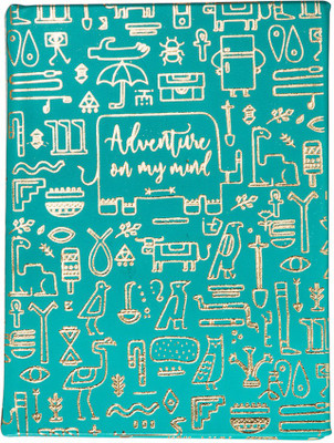 

Chumbak A6 Notebook(Adventure In My Mind, Sea Green)