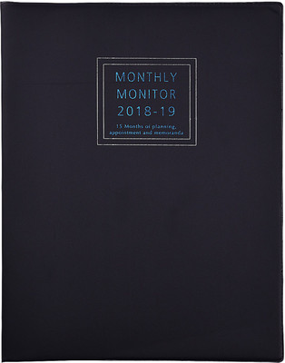

Atlas Regular Memo Book(Atlas_MonthlyMonitor_Small, Black)