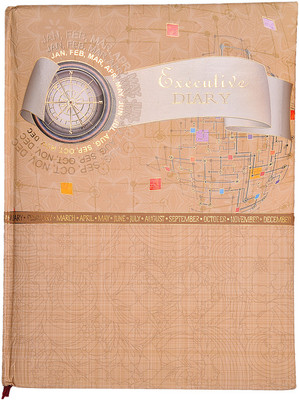 

Atlas Regular Diary(Atlas_ExecutiveDiary_Beige, Beige)