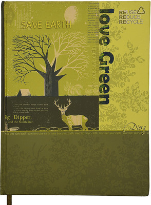 Atlas Regular Diary(V-761 Vision Diary, Olive Green)