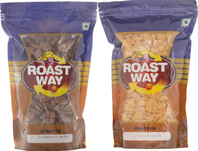 

Roast Way Choco Flakes & Corn Flakes Roasted Namkeen Combo(450)