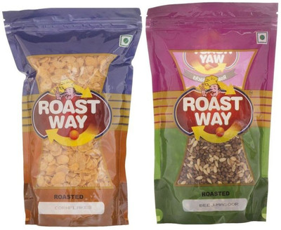 

Roast Way Beej Masoor & Corn Flakes Roasted Namkeen Combo(450)