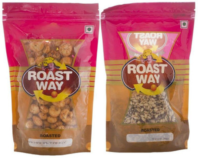 

Roast Way Seed Mix & Tangy Makhana Roasted Namkeen Combo(450)