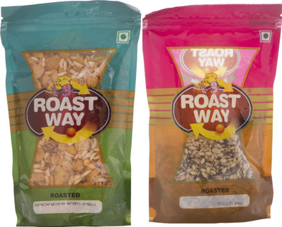 

Roast Way Sadabahar Mix & Seed Mix Roasted Namkeen Combo(450)