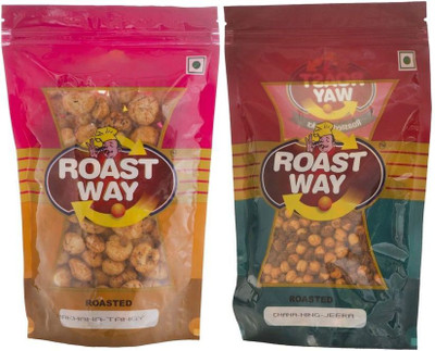 

Roast Way Chana Hing Jeera & Tangy Makhana Roasted Namkeen Combo(450)