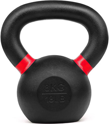 

Kobo Kobo 8 Kg Cast Iron for Strength and Conditioning Black Kettlebell(8 kg)