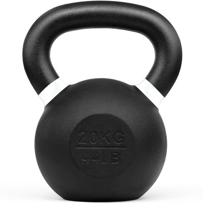 

Kobo Kobo 20 Kg Cast Iron for Strength and Conditioning Black Kettlebell(20 kg)