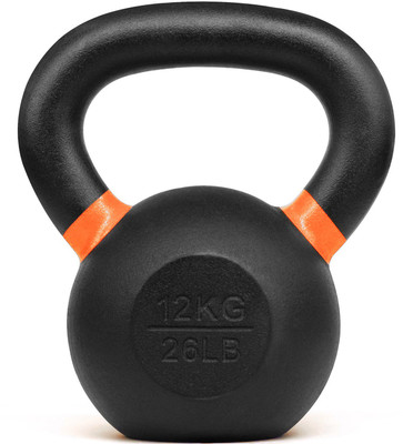 

Kobo Kobo 12 Kg Cast Iron for Strength and Conditioning Black Kettlebell(12 kg)