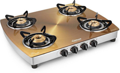 

Sunflame Stainless Steel Automatic Gas Stove(4 Burners)