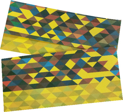 

EVINCE GIFT ENVELOPES eVincE Pack of 10 Designer Envelopes(7.25" X 3.25") - with the play of triangles and colors. Lets be bold in gifting - be it cash-voucher-cards PAPER Gift Wrapper(YELLOW AND MULTICOLOR)