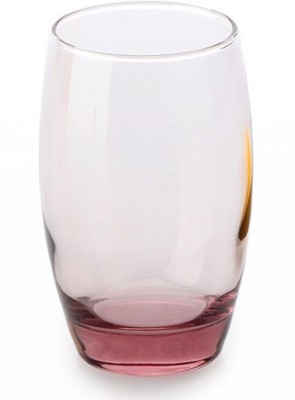 LUMINARC (Pack of 6) salto pink Glass Set Water/Juice Glass(350 ml, Glass, Pink)