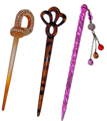 

roshit combo of juda sticks Bun Stick(Multicolor)