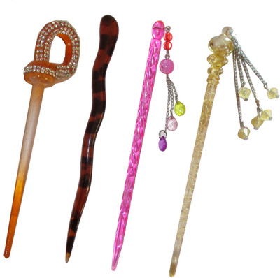 

PARI combo of juda sticks Bun Stick(Multicolor)