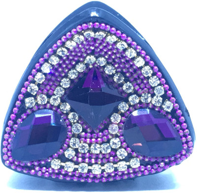 

M K Designs Trendy Hair Clutcher Hair Clip, Hair Claw(Purple)