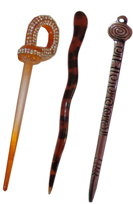 

mohit combo of juda sticks Bun Stick(Multicolor)
