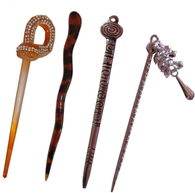 

PARAYAS combo of juda sticks Bun Stick(Multicolor)