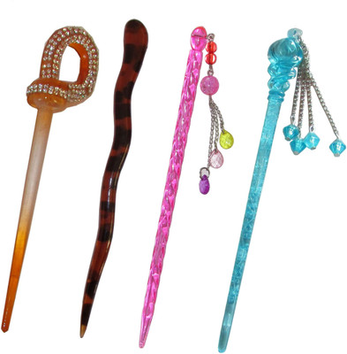 

roshit combo of juda sticks Bun Stick(Multicolor)