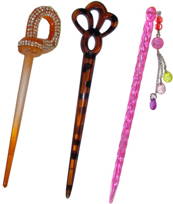 

mohit combo of juda sticks Bun Stick(Multicolor)