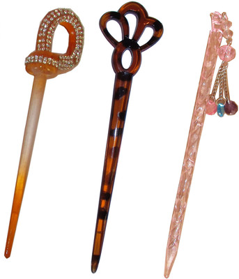

roshit combo of juda sticks Bun Stick(Multicolor)