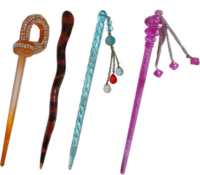 

roshit combo of juda sticks Bun Stick(Multicolor)