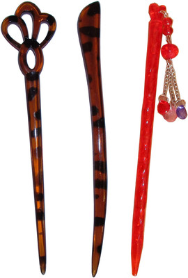 

roshit combo of juda sticks Bun Stick(Multicolor)
