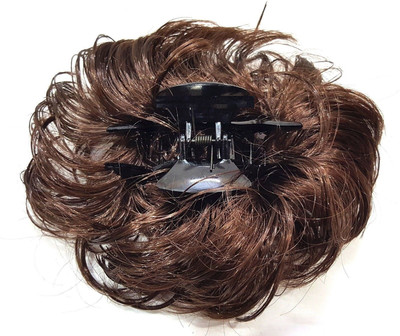 

Gauri BUN 4 INCH HAIR EXTENSION WITH CLUTCHER (Brown) Hair Extension
