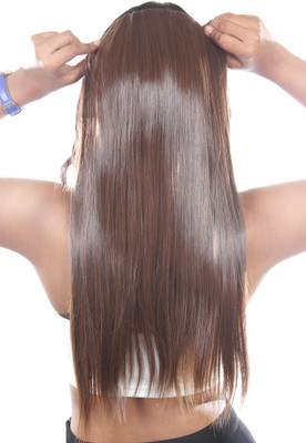 

Ritzkart 22 Inch Women Half hi quality Synthetic hair extension Hair Extension
