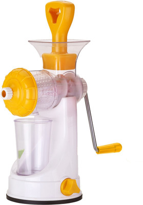 

Jen Royal Healthy Lifestyle Vegetable & Fruit Plastic, Stainless Steel Hand Juicer(Yellow Pack of 1)