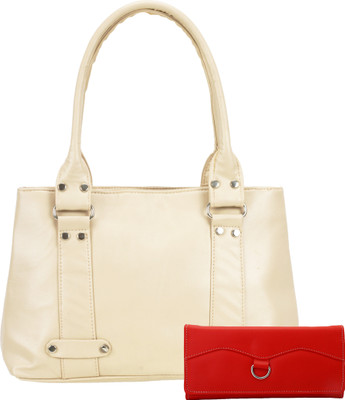 

Lady bar Hand-held Bag(Beige)