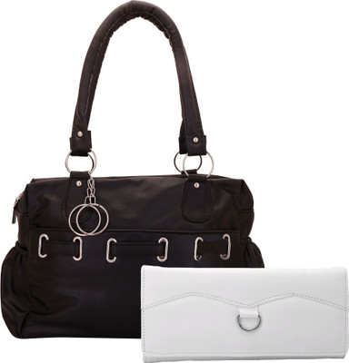 

Lady bar Hand-held Bag(Black)
