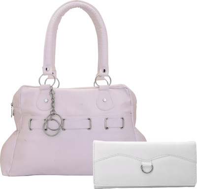

Lady bar Hand-held Bag(White)