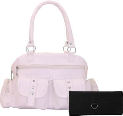 

Lady bar Hand-held Bag(White)