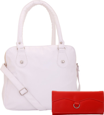 

Lady bar Hand-held Bag(White)
