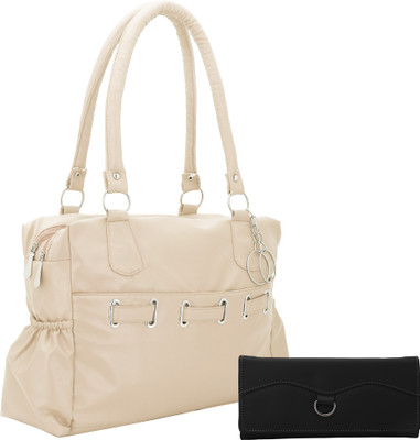 

Lady bar Hand-held Bag(Beige)