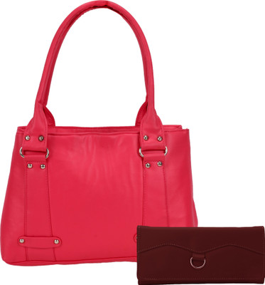 

Lady bar Hand-held Bag(Pink)