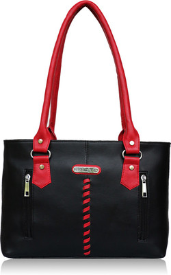 

Fristo Hand-held Bag(Black, Red)