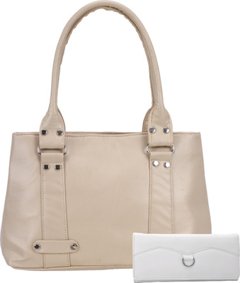 

Lady bar Hand-held Bag(Tan)