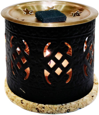 

Aromafume Palace Exotic Copper Incense Holder(Black)