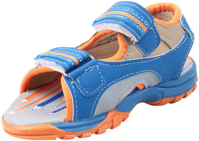 

Kids Ville Boys Velcro Sports Sandals(Blue