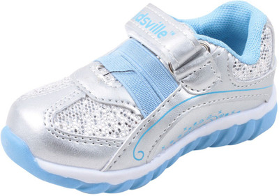 

Kids Ville Girls Velcro Sneakers(Blue