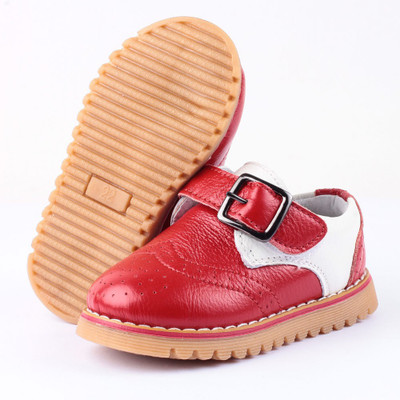 

DOINK Girls Strap Sneakers(Red