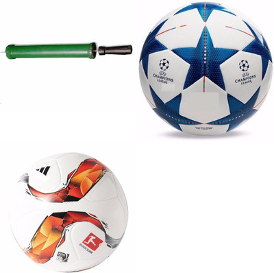 Giftadia combo of UEFA & Torfabrik with air pump Football Kit