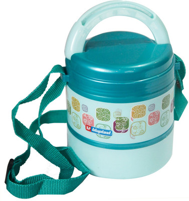

Bluplast Flexi 2 Containers 2 Containers Lunch Box(500 ml), Green