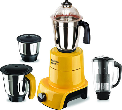 

SilentPowerSunmeet MG17-TAC-Gla-93 550 W Juicer Mixer Grinder(Yellow, 4 Jars)